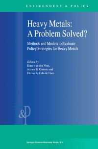 Book Cover for Heavy Metals by E van der Voet, J B Guinée, H A Udo de Haes