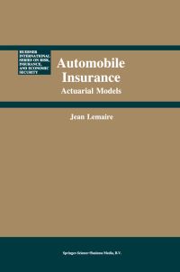 Book Cover for Automobile Insurance by Jean Lemaire