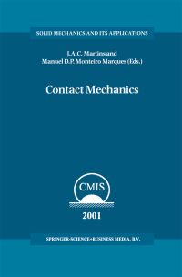 Book Cover for Contact Mechanics by Contact Mechanics International Symposium, João Arménio Correia Martins, Manuel D P Monteiro Marques