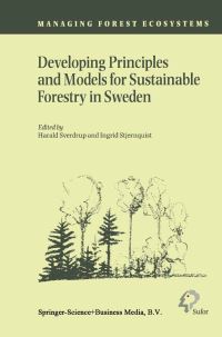 Book Cover for Developing Principles and Models for Sustainable Forestry in Sweden by Harald Sverdrup, Ingrid Stjernquist
