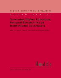 Book Cover for Governing Higher Education by Alberto Amaral, Glen A Jones, Berit Karseth