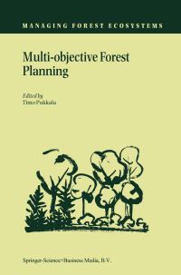 Book Cover for Multi-Objective Forest Planning by Timo Pukkala