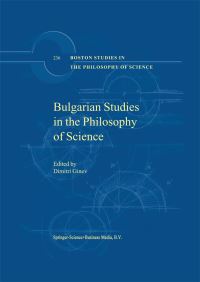 Book Cover for Bulgarian Studies in the Philosophy of Science by Dimitur Ginev