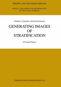 Book Cover for Generating Images of Stratification by Thomas J Fararo, Kenji Kosaka
