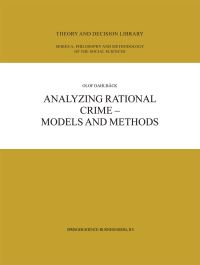 Book Cover for Analyzing Rational Crime by Olof Dahlbäck