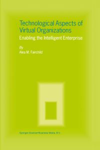 Book Cover for Technological Aspects of Virtual Organizations by Alea Fairchild