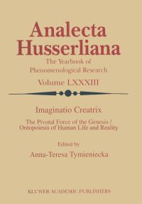 Book Cover for Imaginatio Creatrix by AnnaTeresa Tymieniecka