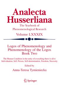 Book Cover for Logos of Phenomenology and Phenomenology of The Logos. Book Two by AnnaTeresa Tymieniecka
