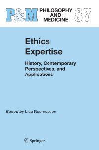 Book Cover for Ethics Expertise by Lisa Rasmussen
