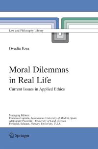 Book Cover for Moral Dilemmas in Real Life by Ovadia Ezra