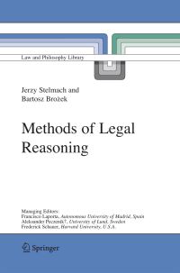 Book Cover for Methods of Legal Reasoning by Jerzy Stelmach, Bartosz Brozek