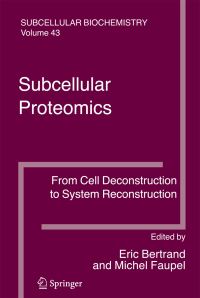 Book Cover for Subcellular Proteomics by Eric Bertrand, Michel Faupel
