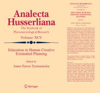 Book Cover for Education in Human Creative Existential Planning by AnnaTeresa Tymieniecka