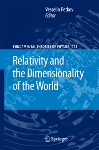 Book Cover for Relativity and the Dimensionality of the World by Vesselin Petkov