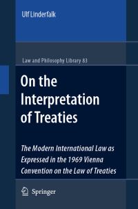 Book Cover for On the Interpretation of Treaties by Ulf Linderfalk