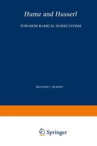 Book Cover for Hume and Husserl by RT Murphy