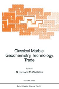 Book Cover for Classical Marble by N Herz, Marc Waelkens