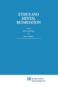 Book Cover for Ethics and Mental Retardation by JC Moskop, LM Kopelman