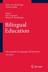 Book Cover for Bilingual Education by Jim Cummins, Nancy H Hornberger