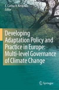 Book Cover for Developing Adaptation Policy and Practice in Europe by E C H Keskitalo
