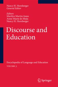 Book Cover for Discourse and Education by Marilyn MartinJones, AnneMarie De Mejía, Nancy H Hornberger