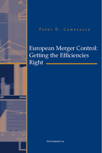 Book Cover for European Merger Control by Peter Camesasca