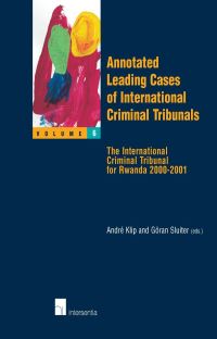 Book Cover for Annotated Leading Cases of International Criminal Tribunals - Volume 06 by André Klip, Göran Sluiter