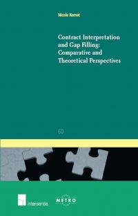 Book Cover for Contract Interpretation and Gap Filling by Nicole Kornet