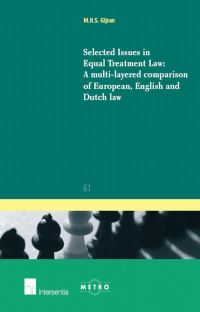 Book Cover for Selected Issues in Equal Treatment Law by Marianne Gijzen, Maastrichts Europees Instituut voor Transnationaal Rechtswetenschappelijk Onderzoek