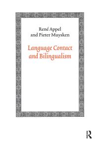 Book Cover for Language Contact and Bilingualism by Rene Appel, Pieter C Muysken
