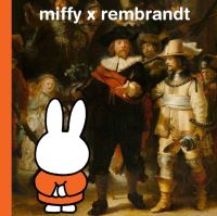 Book Cover for Miffy X Rembrandt by the Rijksmuseum