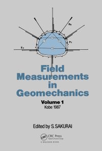 Book Cover for Field Measurem Geomechanics Volume 1 by Shunsuke Sakurai