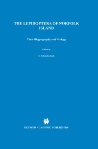 Book Cover for Lepidoptera of Norfolk Island. Their Biogeography and Ecology by JD Holloway