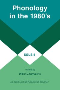 Book Cover for Phonology in the 1980'S by Didier L Goyvaerts