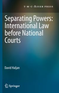 Book Cover for Separating Powers by David Haljan