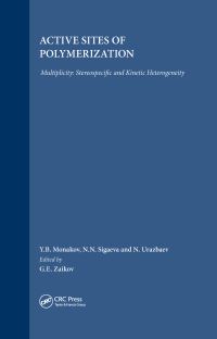 Book Cover for Active Sites of Polymerization by IU B Monakov, Z M Sabirov, N N Sigaeva