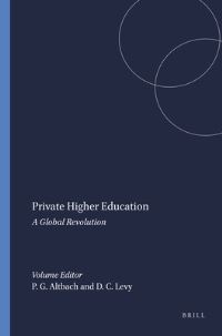 Book Cover for Private Higher Education by Philip G Altbach, Daniel C Levy