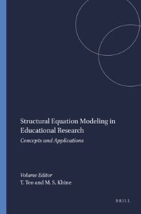 Book Cover for Structural Equation Modeling in Educational Research by Timothy Teo, Myint Swe Khine