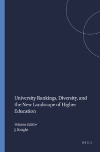 Book Cover for University Rankings, Diversity, and the New Landscape of Higher Education by Jane Knight
