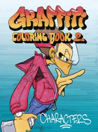 Book Cover for Graffiti Coloring Book 2 by Jacob Kimvall