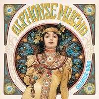 Book Cover for Alphonse Mucha Coloring Book by Alphonse Mucha, Dokument Press