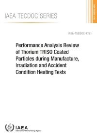 Book Cover for Performance Analysis Review Of Thorium Triso Coated Particles During Manufacture, Irradiation And Accident Condition Heating Tests by International Atomic Energy Agency