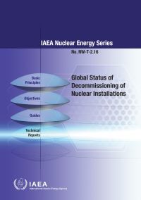 Book Cover for Global Status of Decommissioning of Nuclear Installations by IAEA