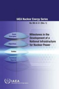 Book Cover for Milestones In The Development Of A National Infrastructure For Nuclear Power by International Atomic Energy Agency