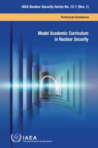 Book Cover for Model Academic Curriculum in Nuclear Security by IAEA