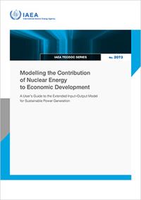 Book Cover for Modelling the Contribution of Nuclear Energy to Economic Development by IAEA