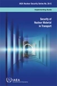 Book Cover for Security of Nuclear Material in Transport by IAEA