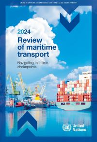 Book Cover for Review of Maritime Transport 2024 by United Nations Conference on Trade and Development