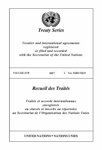 Book Cover for Treaty Series 3170 by United Nations Office of Legal Affairs