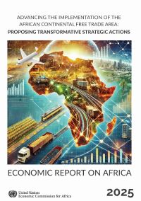 Book Cover for Economic Report on Africa 2025 by United Nations Economic Commission for Africa